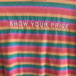 Tee and Cake ‘Show Your Pride’ shirt